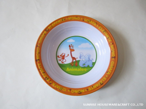 Melamine children bowl