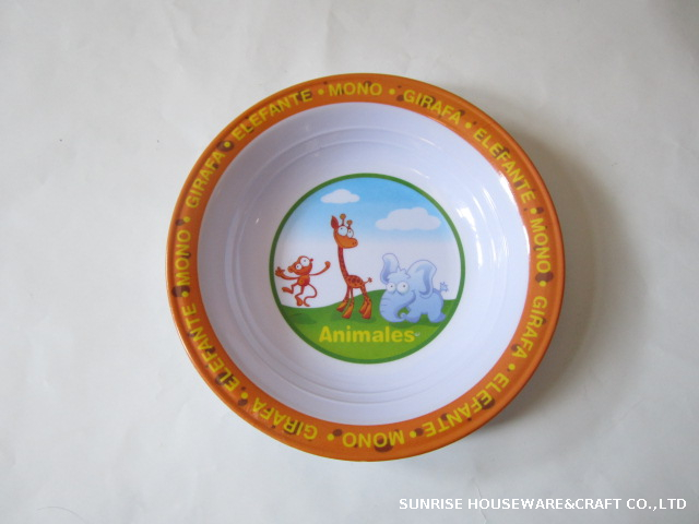 Melamine kids bowl