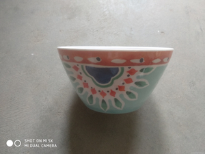 Melamine salad Bowl outside printing