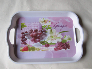 Melamine serving tray