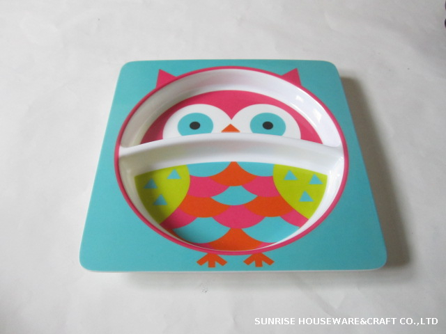 Children Square plate