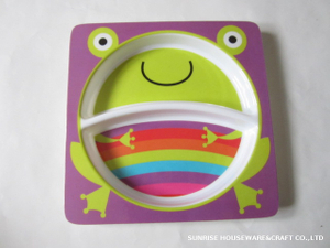 baby square plate